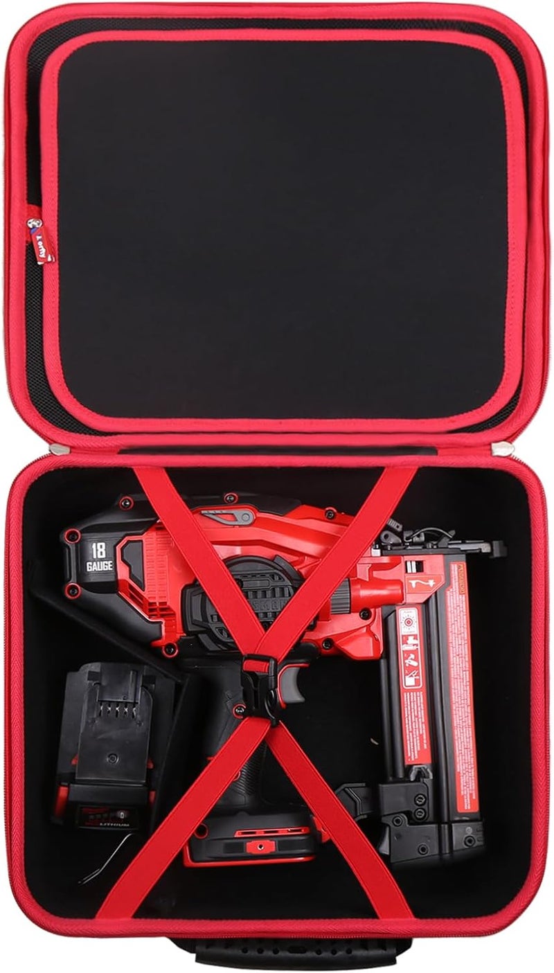 worfty Hard Case for CRAFTSMAN V20 Brad Nailer Cordless 18GA (CMCN618B), Case Only (for CMCN618B) - Image 1